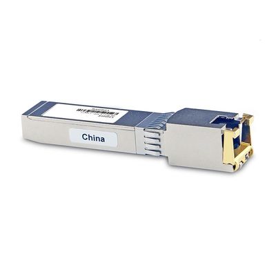 Modulo óptico SFP de cobre 1000base-T SFP-10G Transceptores de cobre 80m Distancia