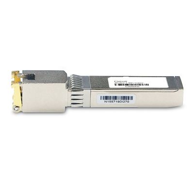 Modulo óptico SFP de cobre 1000base-T SFP-10G Transceptores de cobre 80m Distancia