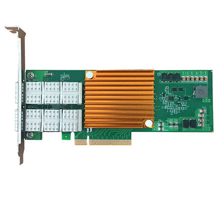 40 Gigabit Infiniband Pcie Card Dual Port NIC óptico Pci Express Adaptador de red