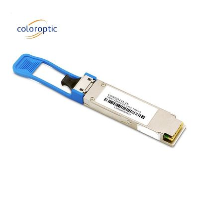 100Gb/s 10km LR4 QSFP28 Transceptor óptico para banda ancha QDR 100G Ethernet