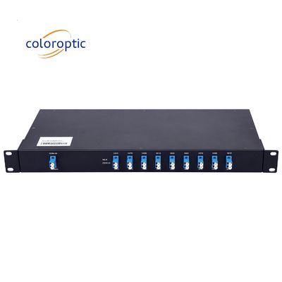 1270nm - 1610nm SMF CWDM MUX 16 canales para una transmisión de datos eficiente