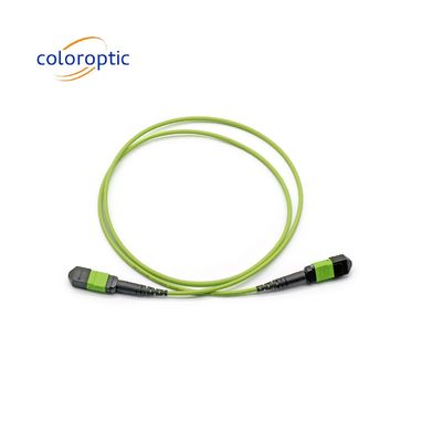 Conector de MTP de modo único con cable de parche G652D / G657A1 / G657A2 de fibra