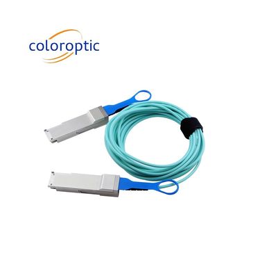 40G QSFP+ 3 - 100m de longitud AOC Cable óptico activo de banda ancha QDR / DDR / SDR