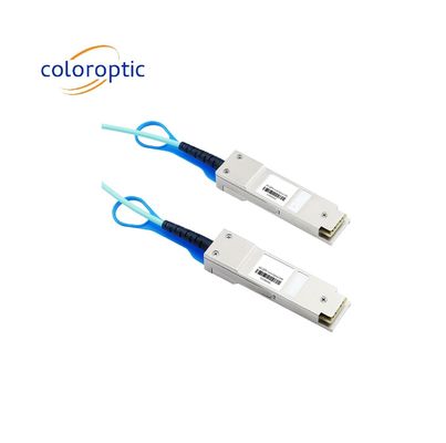 QSFP-DD 200G a QSFP-DD 200G AOC DAC Cable HDR 15m DOM para sistemas de 200GbE