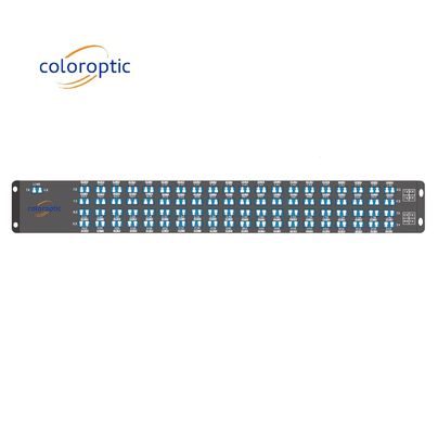 AAWG 96 Canal Modelo WDM Fibra de modo único doble de 50 GHz Sistema DWDM WDM