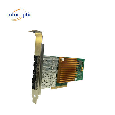 Adaptador de red Ethernet de puerto cuádruple 10G NIC óptico para Microsoft Windows Server