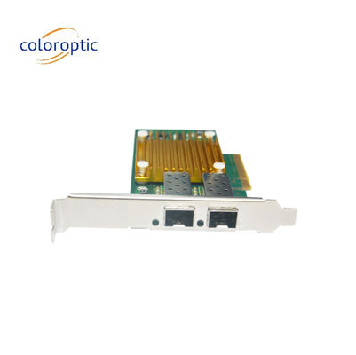 10G Dual Port Infiniband Tarjeta Pcie óptica NIC Pci Express 3.0 Tarjeta Pcie Gigabit