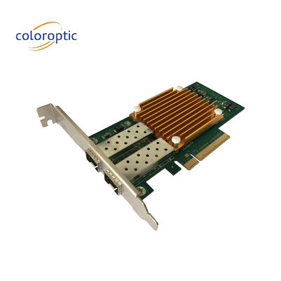 10G Dual Port Infiniband Tarjeta Pcie óptica NIC Pci Express 3.0 Tarjeta Pcie Gigabit