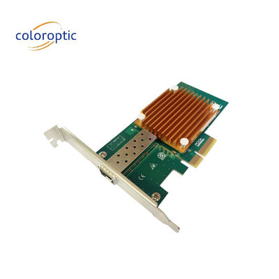 CO-1001E Infiniband Pcie Card PCI Express X4 10G Adaptador de red Ethernet SFP+