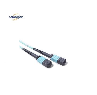 Cable de cable de parche con conector MPO para redes de telecomunicaciones