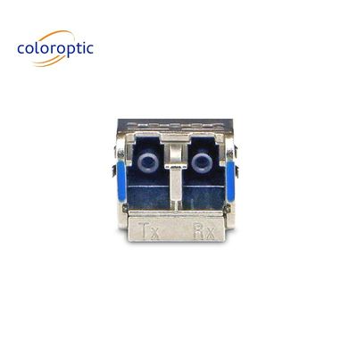 Transceptor de módulo óptico SMF 10GBase-DWDM SFP+ C-Band 100GHz Duplex LC