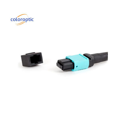 MTP (MPO) 12 CABLE de parche de fibra OM3 (50/125) M400 Serie US Conec