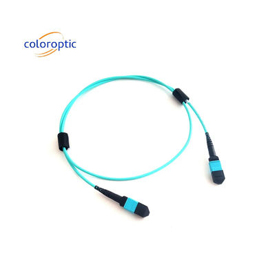 MTP (MPO) 12 CABLE de parche de fibra OM3 (50/125) M400 Serie US Conec