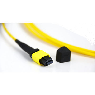 Mtp(Mpo) Fibra de modo único 16 G657.A1 (9/125) CABLE de parche para el conector APC PSM8 400G
