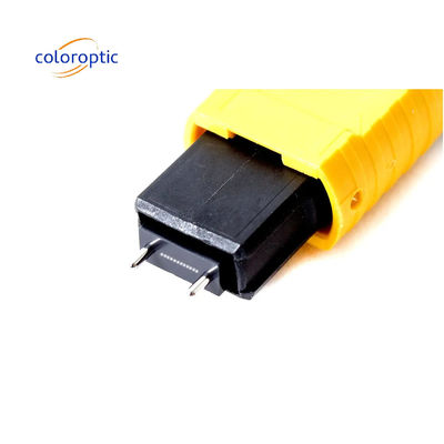 Mtp(Mpo) Cable de parcheado de modo único 12 Fibra Tipo B Conector de mujer a mujer Pc pulido