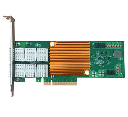 40 Gigabit Infiniband Pcie Card Dual Port NIC óptico Pci Express Adaptador de red