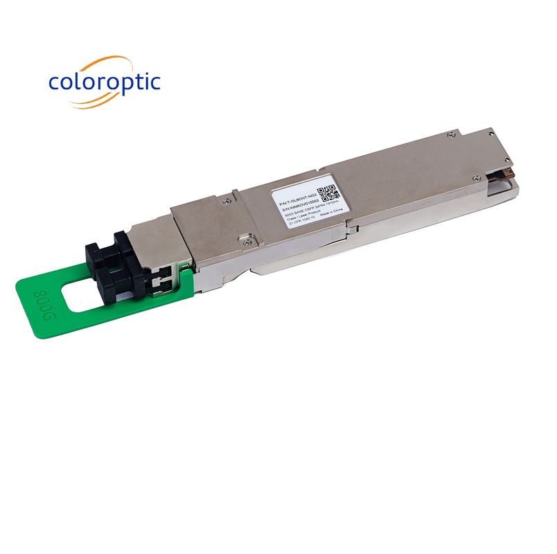 1310nm 2KM Modulo OSFP 800G 2 FR4 LPO con conector LC doble dúplex