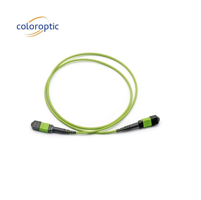 Conector de MTP de modo único con cable de parche G652D / G657A1 / G657A2 de fibra