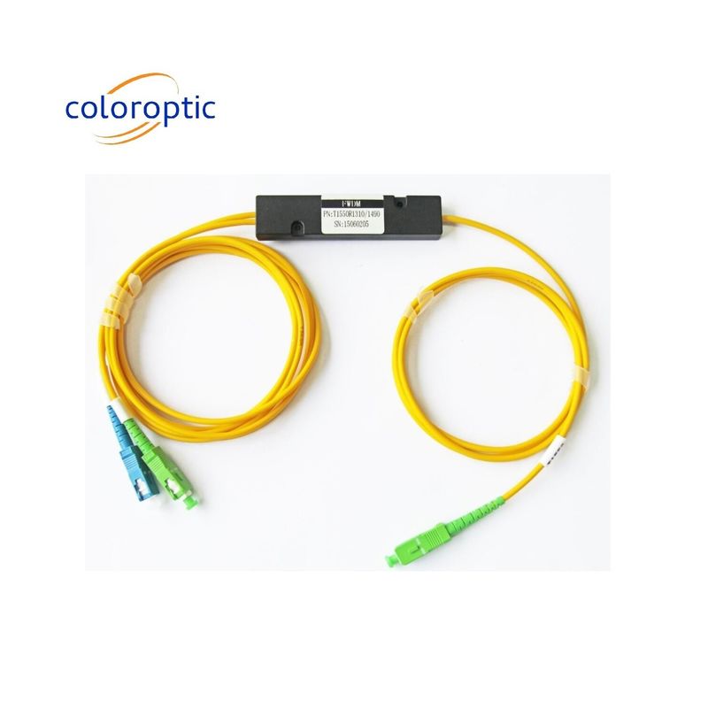 Dispositivo de fibra óptica de aislamiento de alto canal Wdm para red de acceso Catv