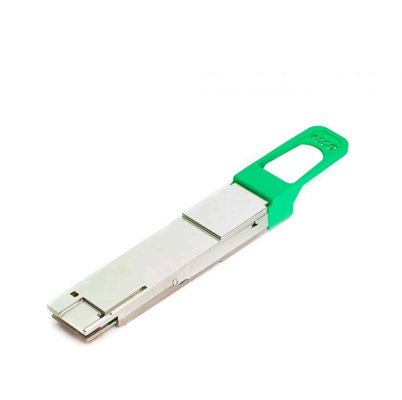 400G QSFP112 FR4 con doble CDR para aplicaciones Ethernet de 400 Gbps a través de un MPO-12